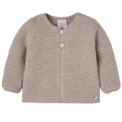 Paz Rodriguez Baby Beige Cardigan