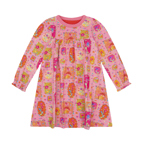 Oilily Baby Girls Pink Dwarf Dress