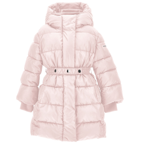Monnalisa Girls Pink Long Coat