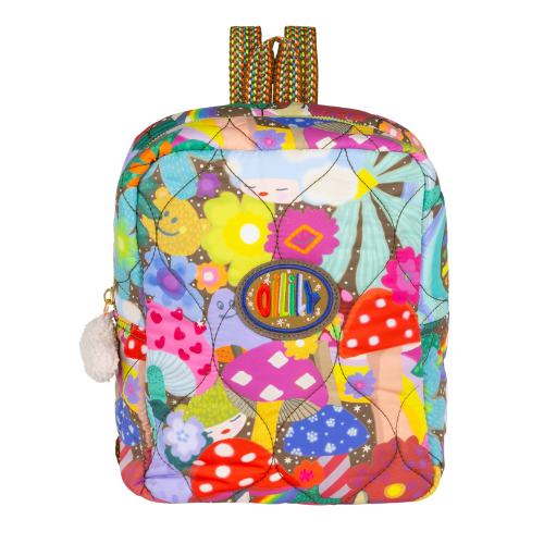 Oilily Girls Mushroom Print Backpack