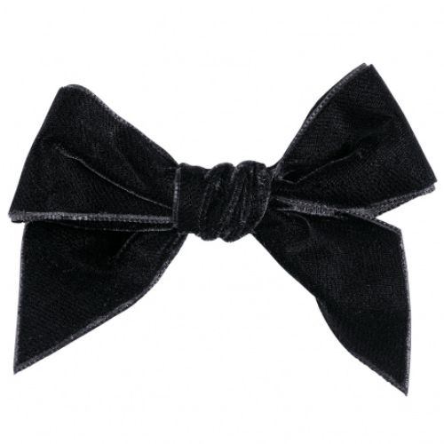 Condor Black Velvet Bow