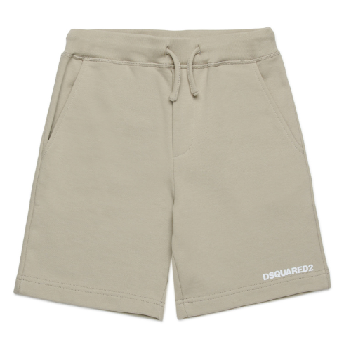 DSQUARED2 Boys Beige Logo Shorts