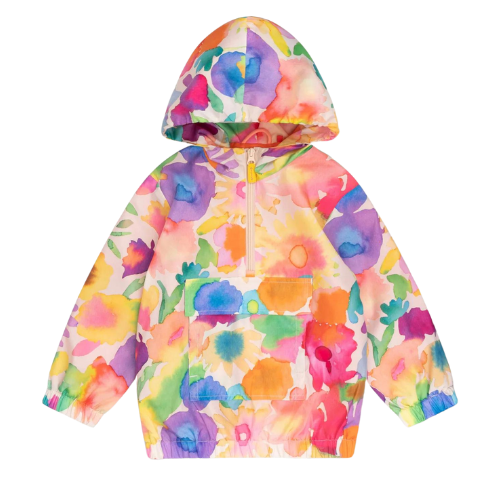 Oilily Girls Flower Print Cosmo Jacket
