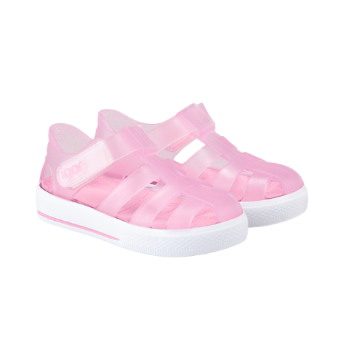 Igor Pink Star Jelly Sandals