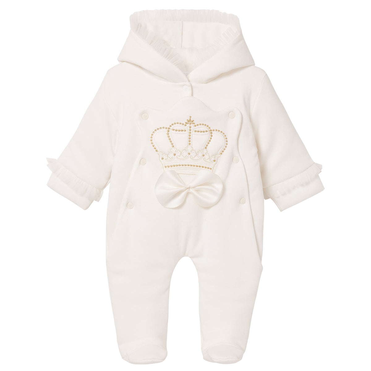 Sofija Ivory Crown 'Princess' Snowsuit