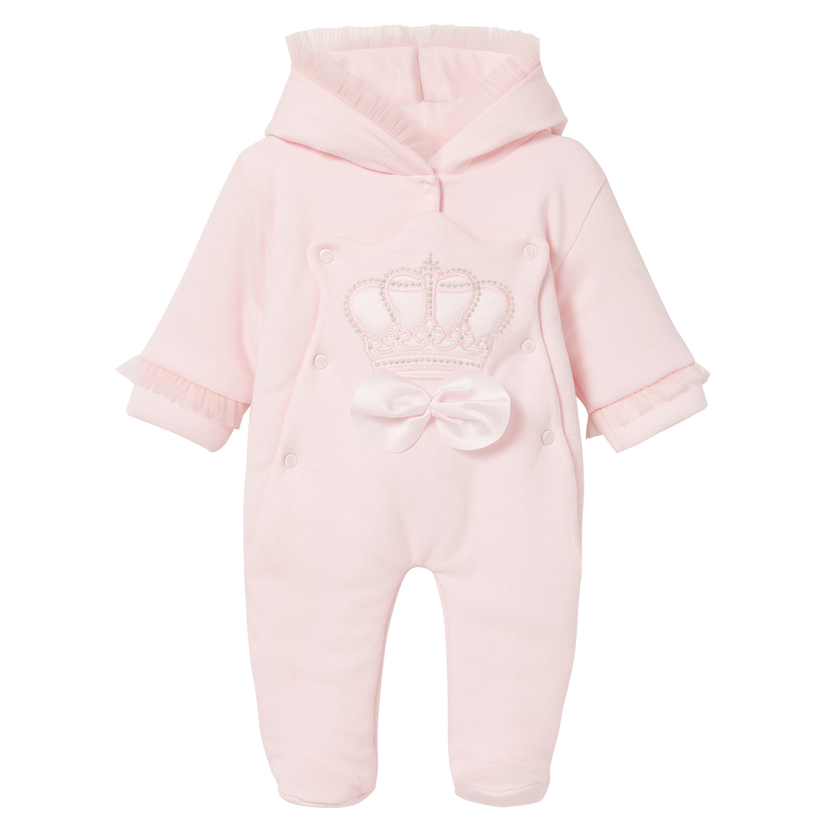 Sofija Pink Crown 'Princess' Snowsuit