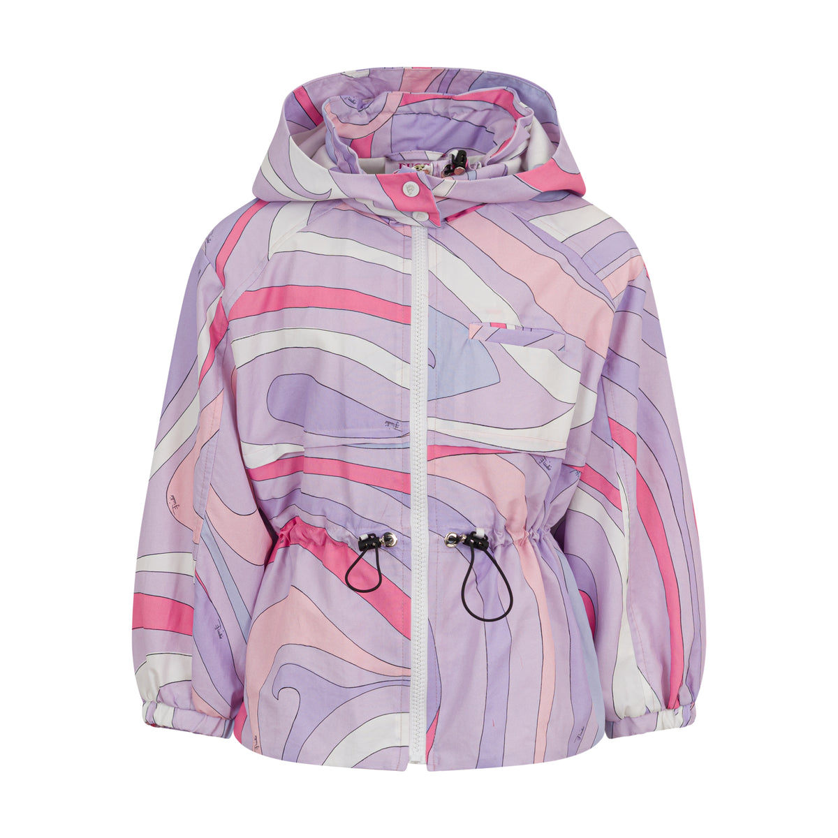Emilio Pucci Girls Lilac Printed Jacket