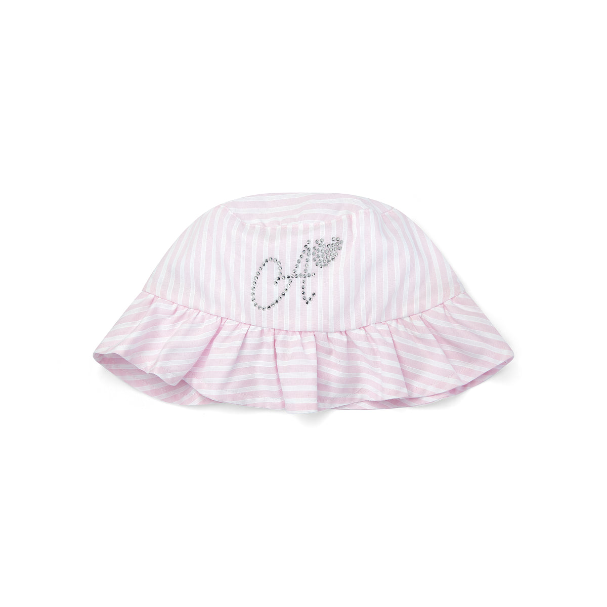 A Dee Girls 'Dream' Pink Stripe Bucket Hat