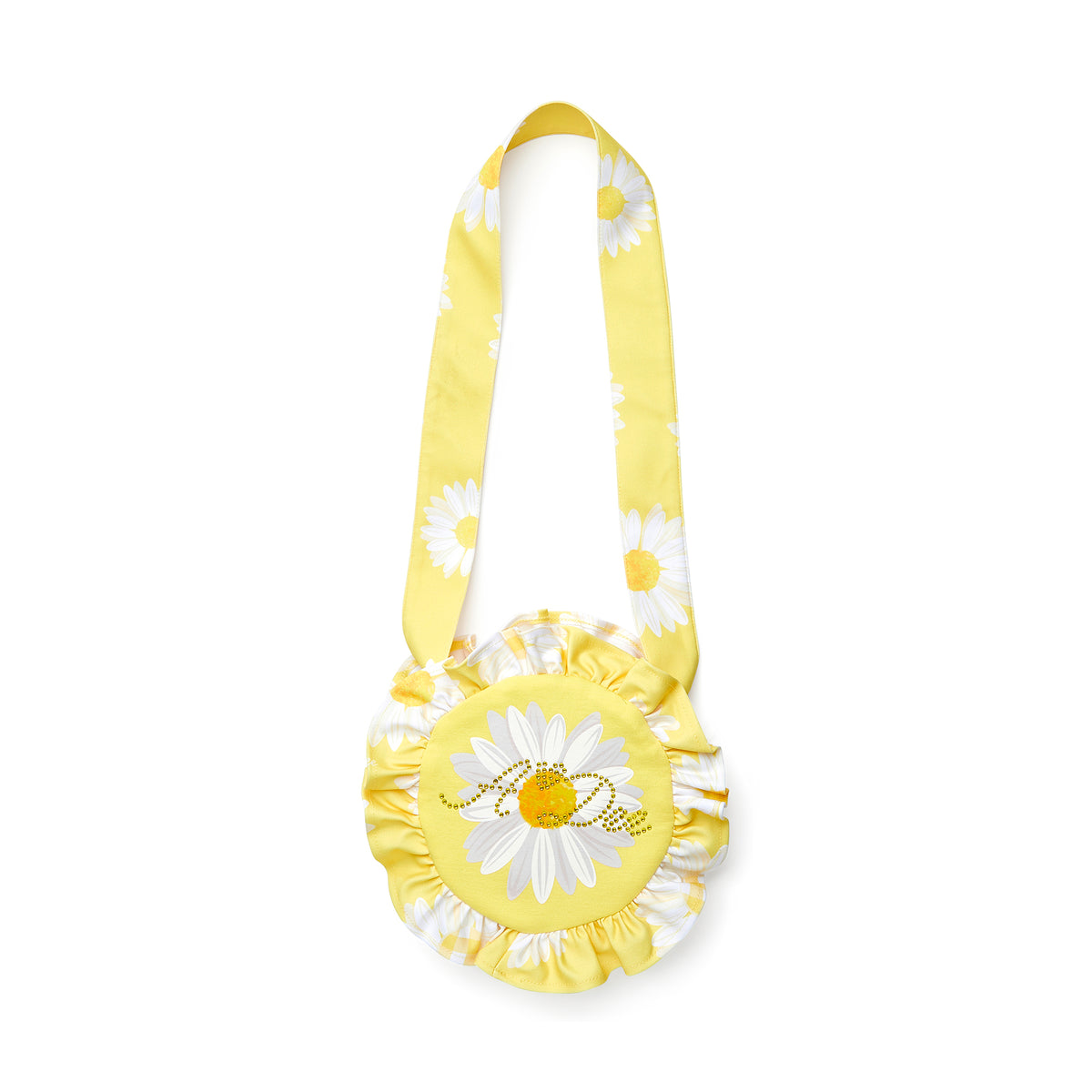 A Dee Girls 'Davina' Yellow Daisy Print Bag