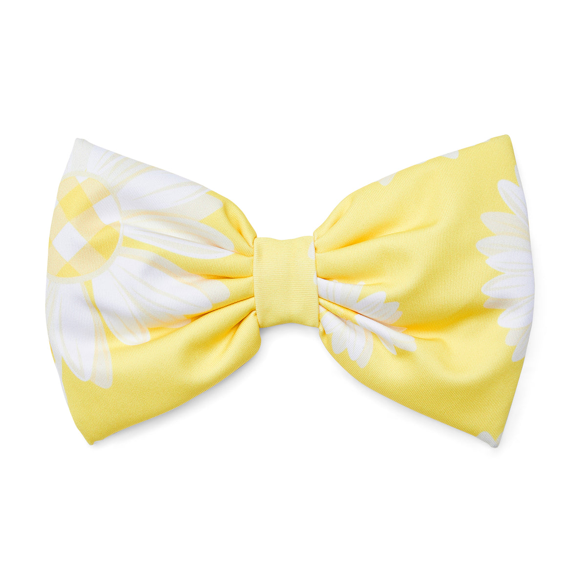 A Dee Girls 'Delores' Yellow Daisy Print Hairbow