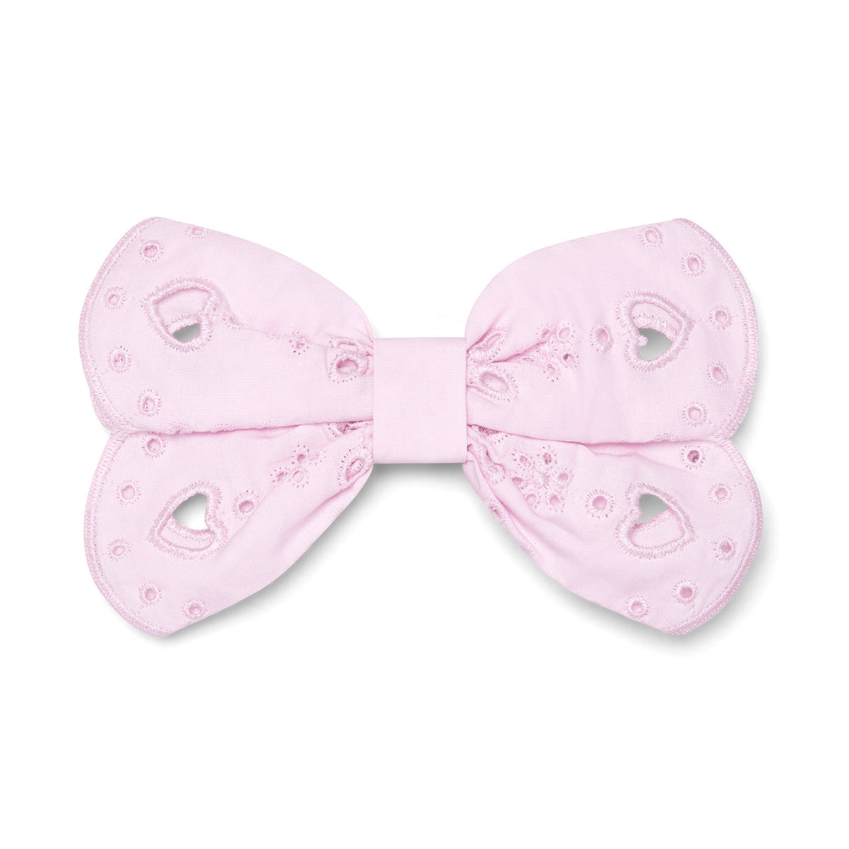 A Dee Girls Pink 'Rani' Broderie Anglaise Hairclip