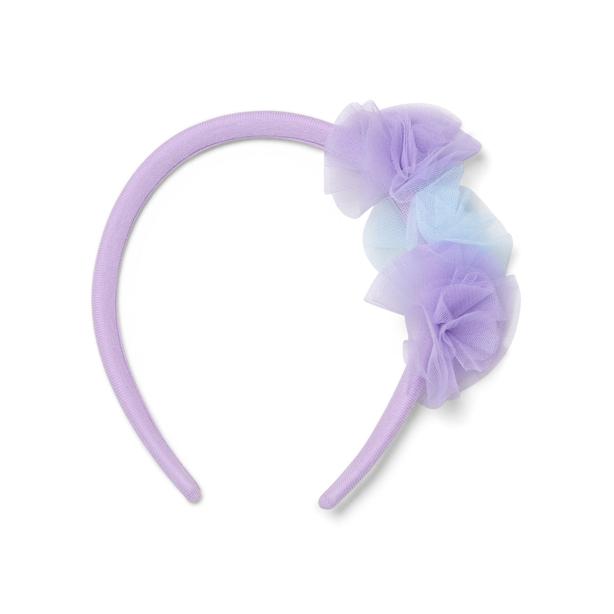 A Dee Girls Lilac 'Shelby' Tulle Hairband