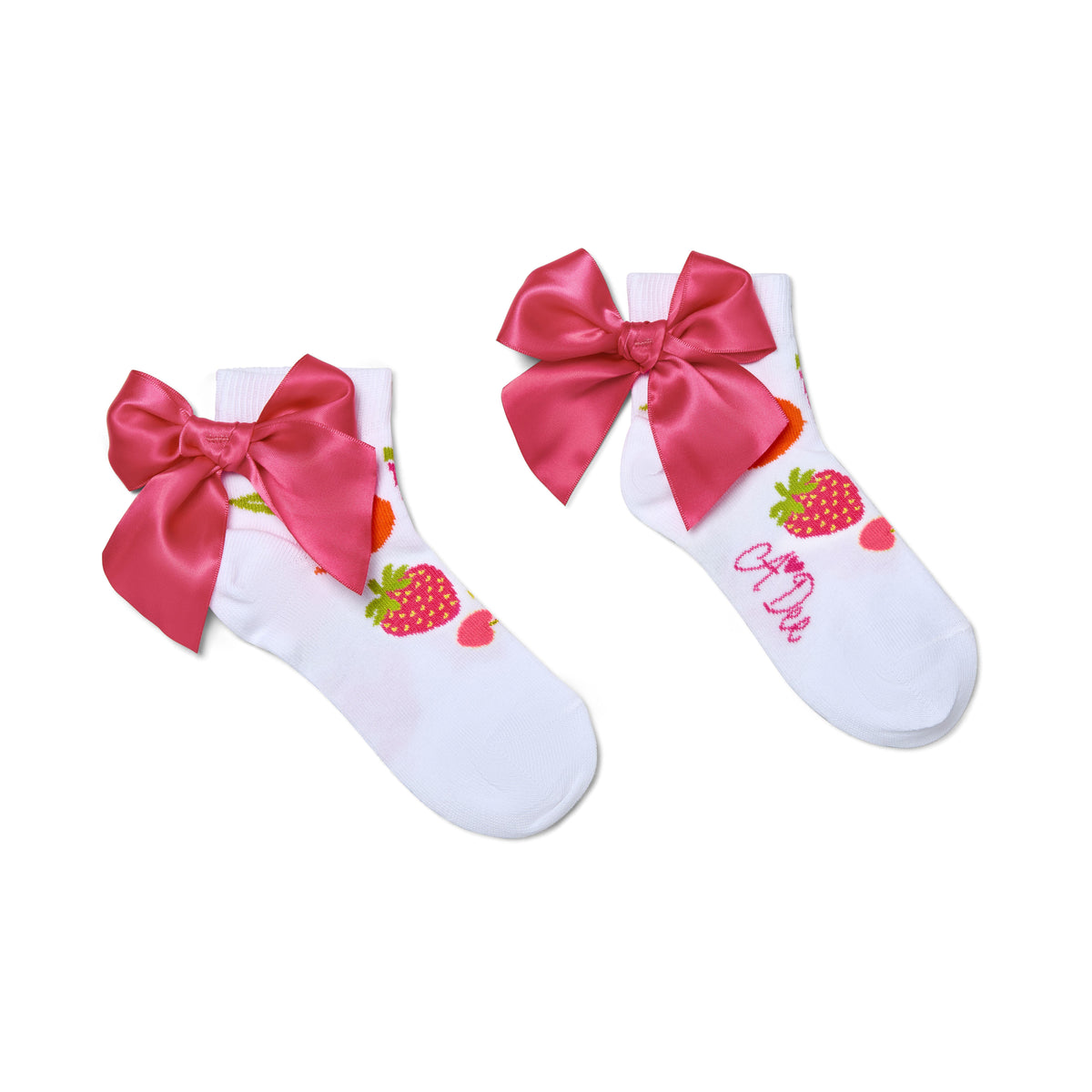 A Dee Girls 'Tiara' Tutti Frutti Ankle Socks