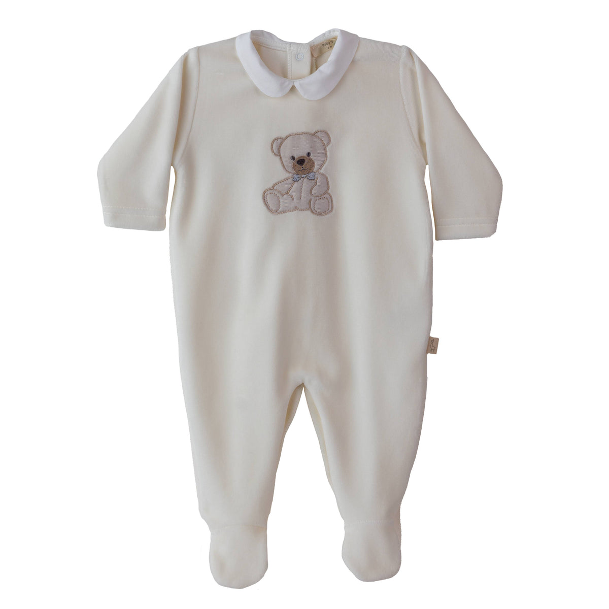 Baby Gi Ivory Teddy Babygrow