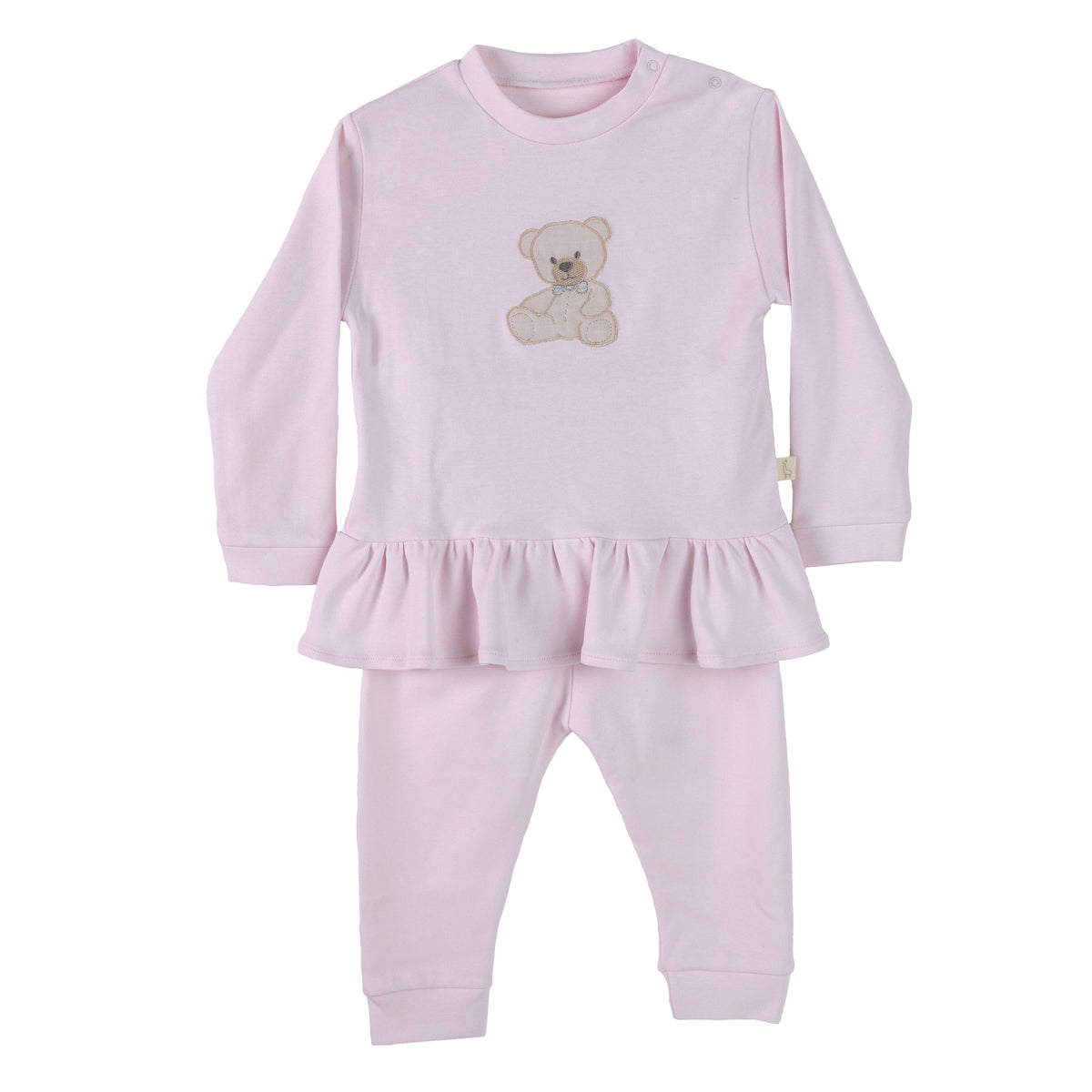 Baby Gi Pale Pink Teddy Pyjamas