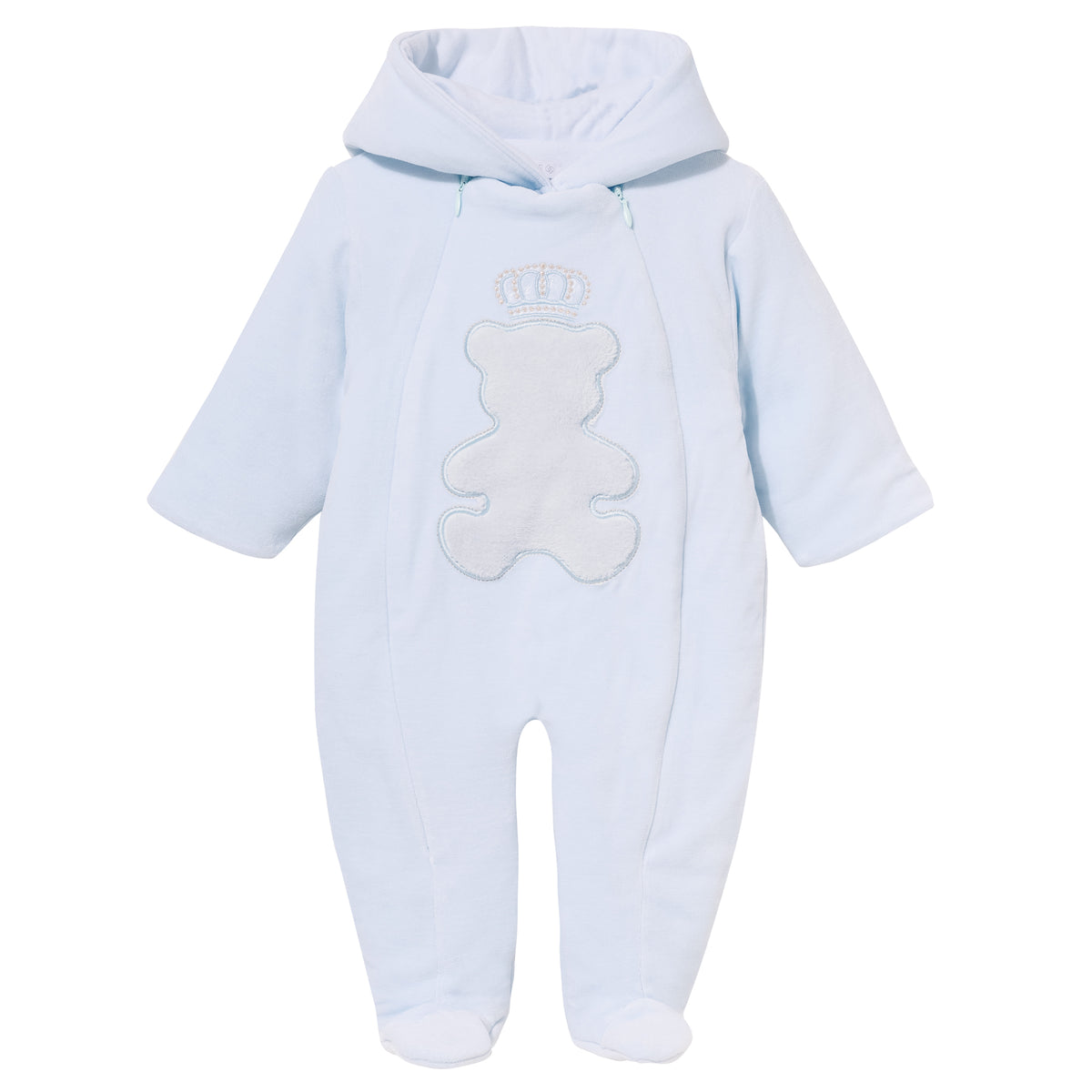 Sofija Baby Blue Teddy Snowsuit