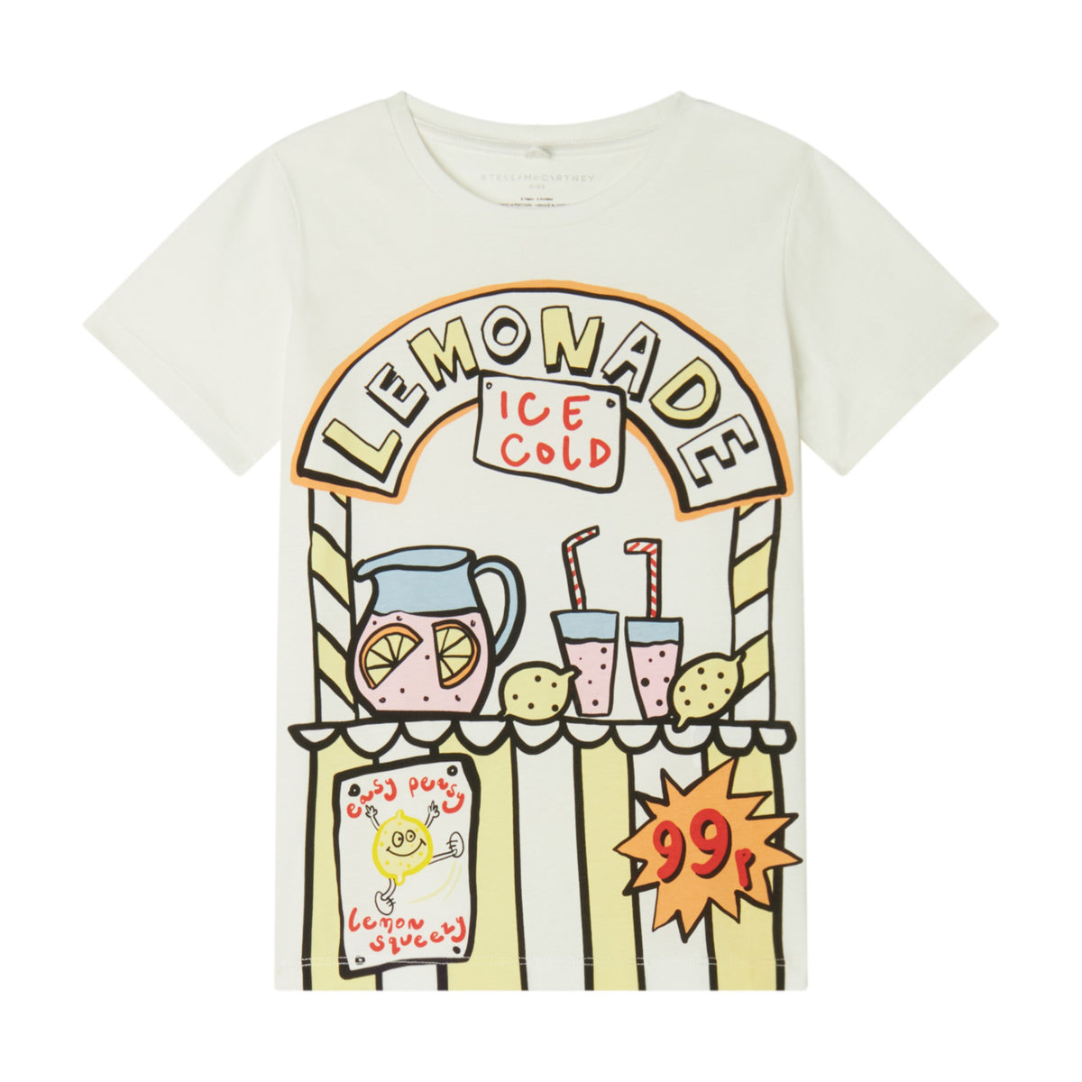 Stella McCartney Girls Lemonade T-Shirt