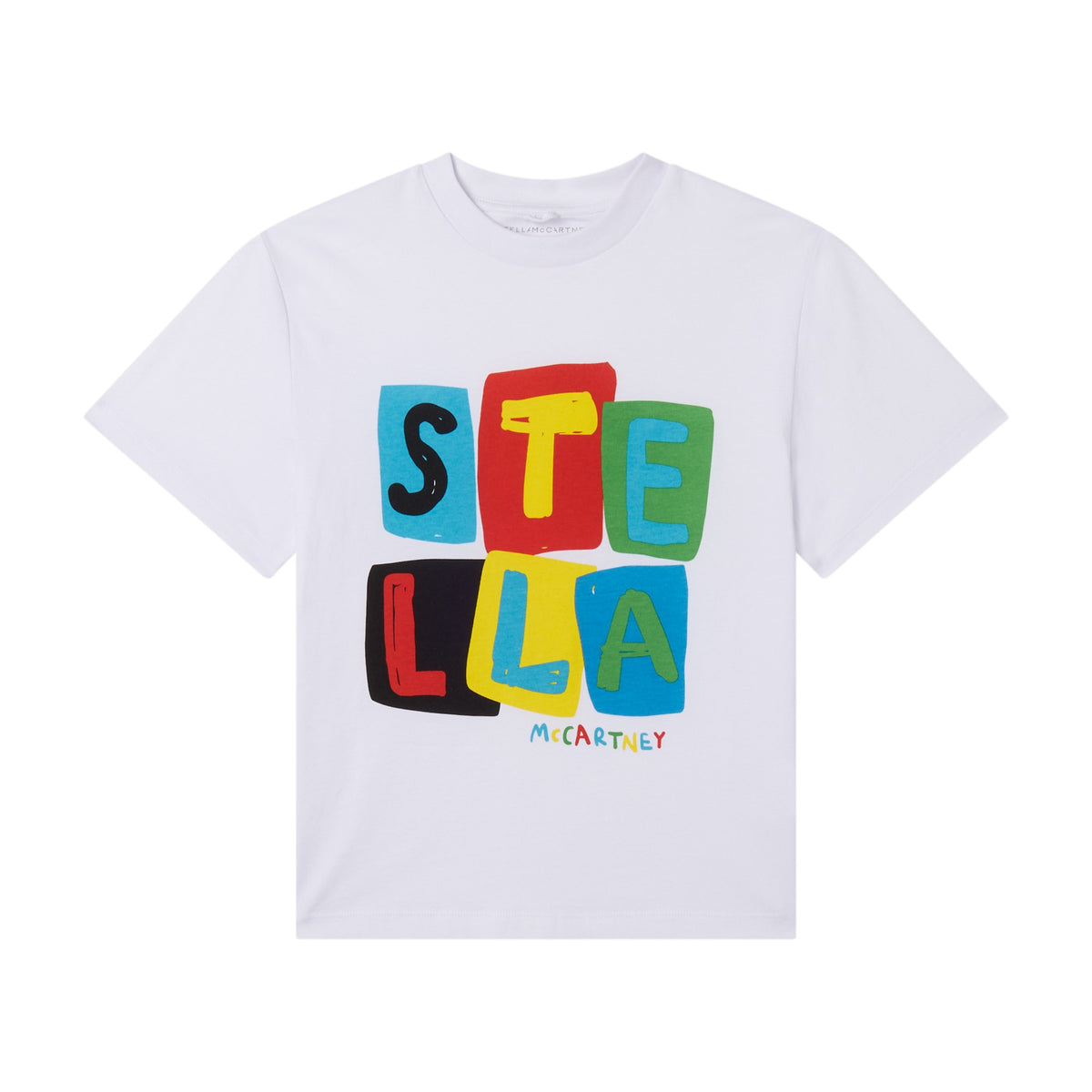 Stella McCartney Boys Multi Letters T-Shirt