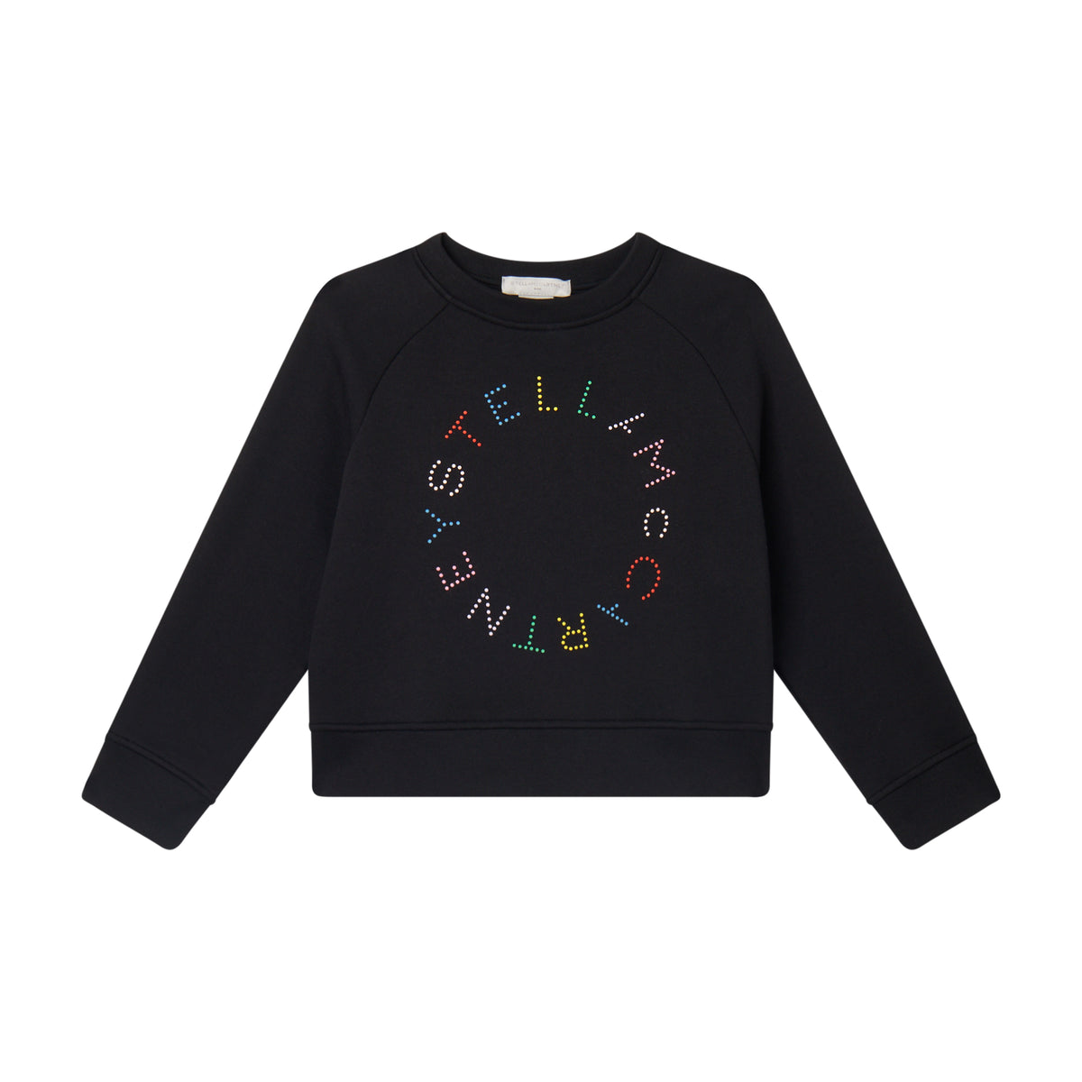 Stella McCartney Black Circle Logo Sweatshirt