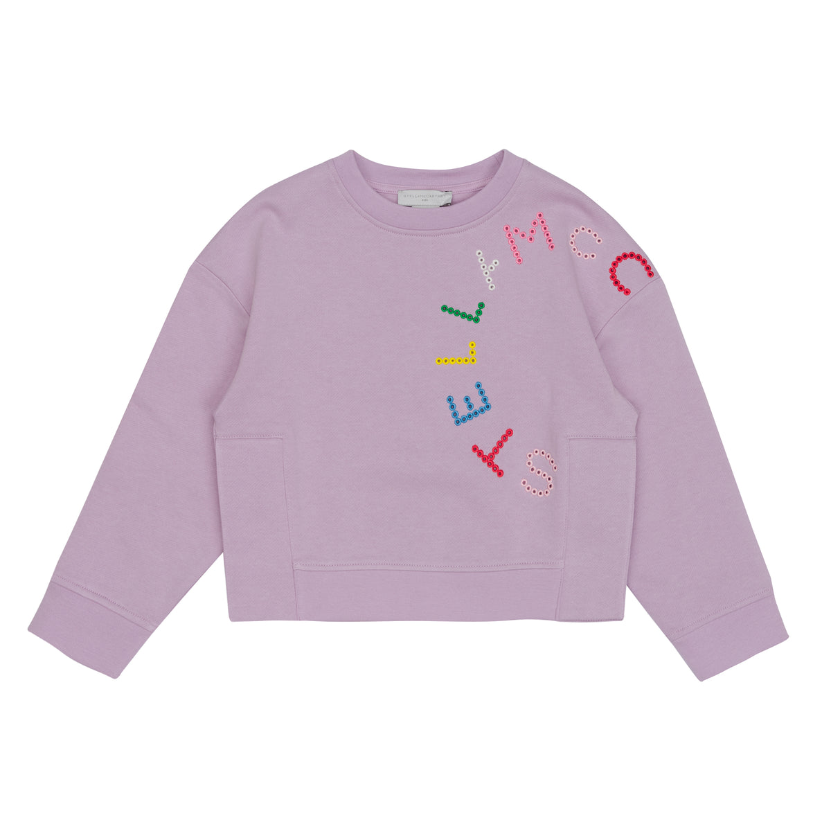 Stella McCartney Lilac Logo Sweatshirt