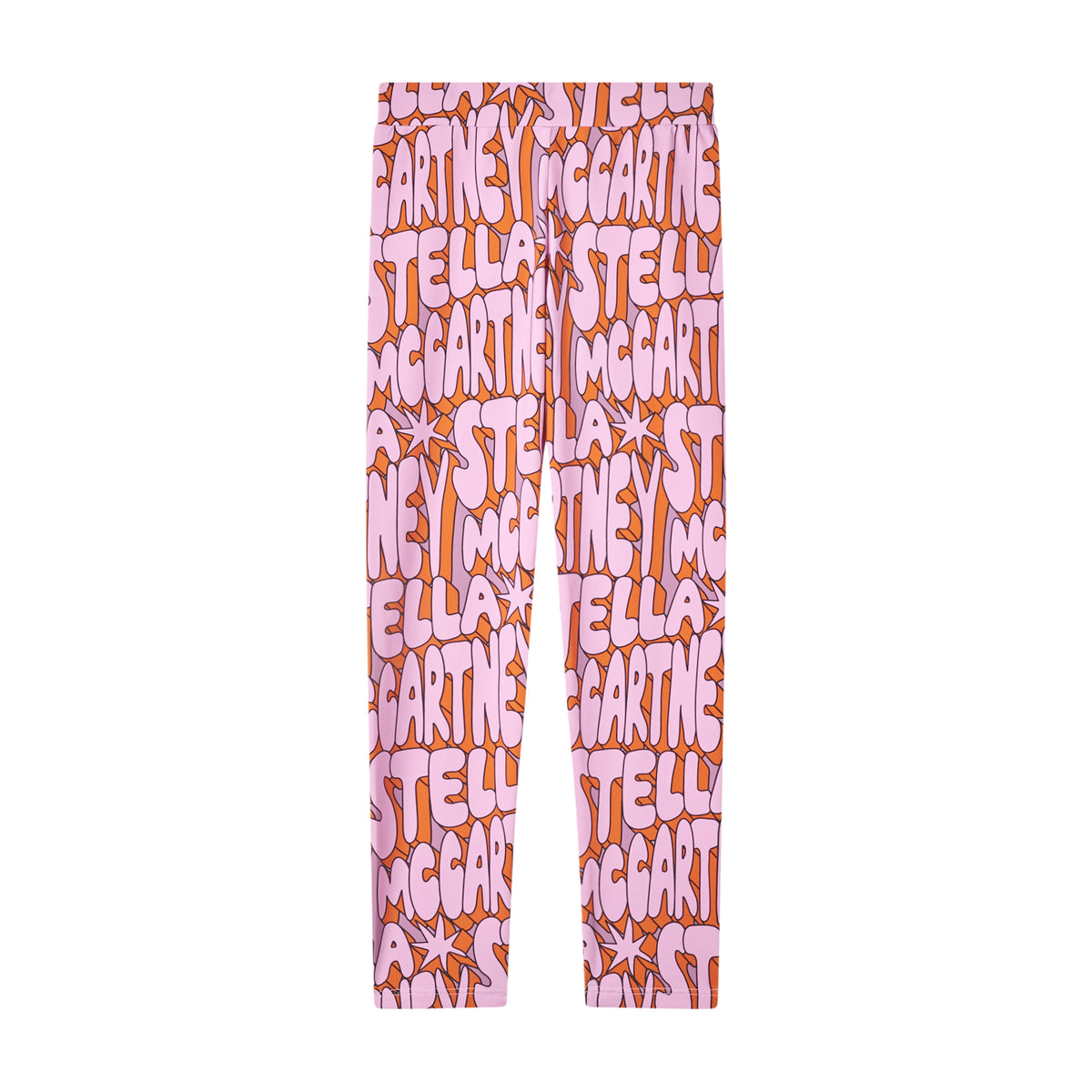 Stella McCartney Lilac Logo Leggings