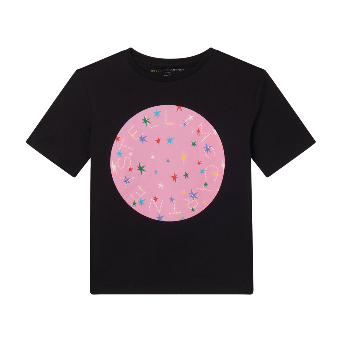 Stella McCartney Black Circle Logo T-Shirt