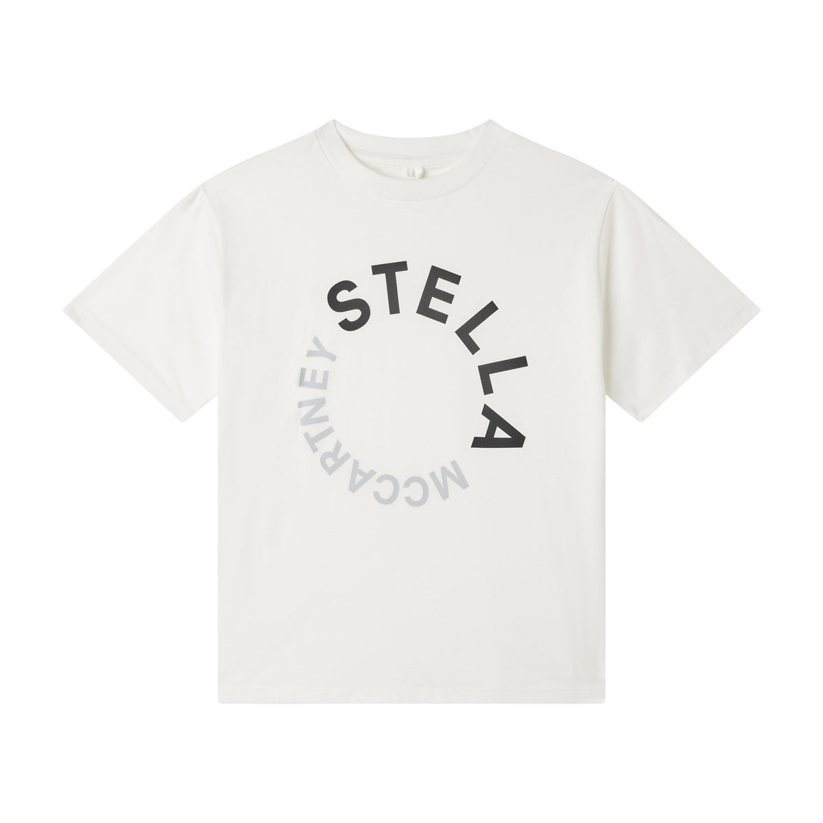 Stella McCartney Boys White Circle Logo T-Shirt