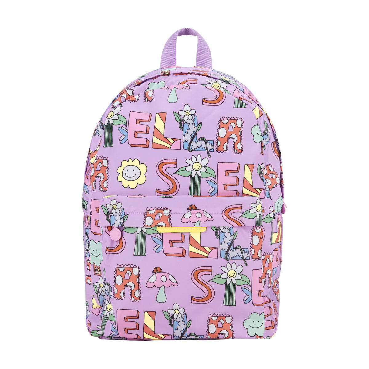 Stella McCartney Lilac Branded Backpack