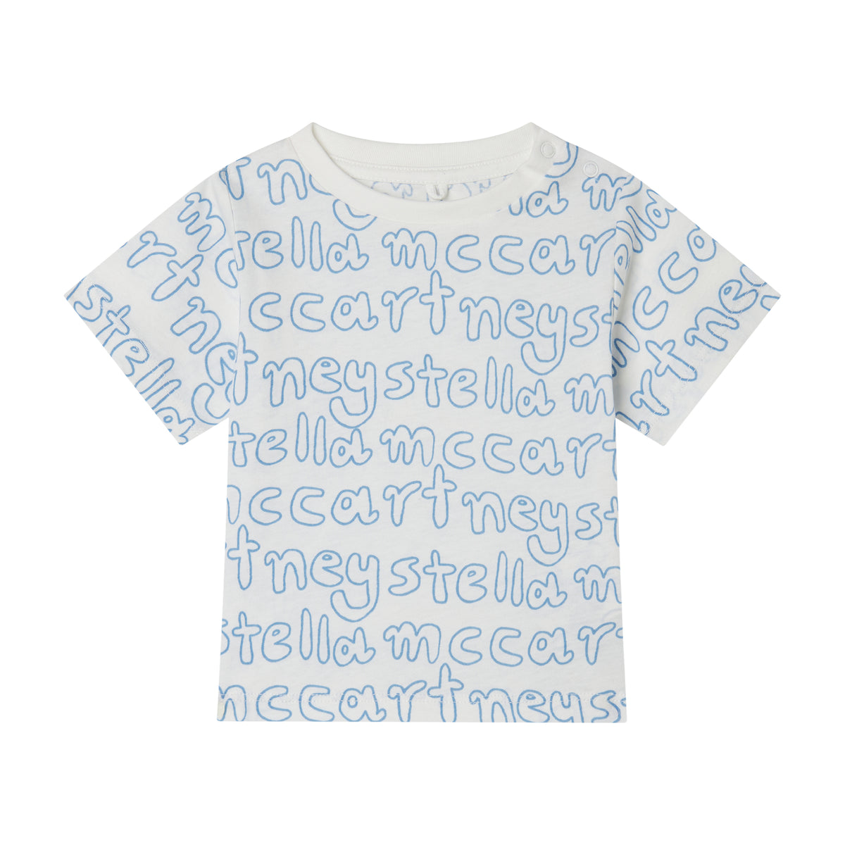 Stella McCartney Baby Blue Logo T-Shirt