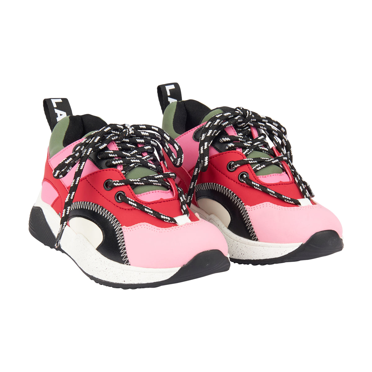 Stella McCartney Girls Pink & Red Trainers