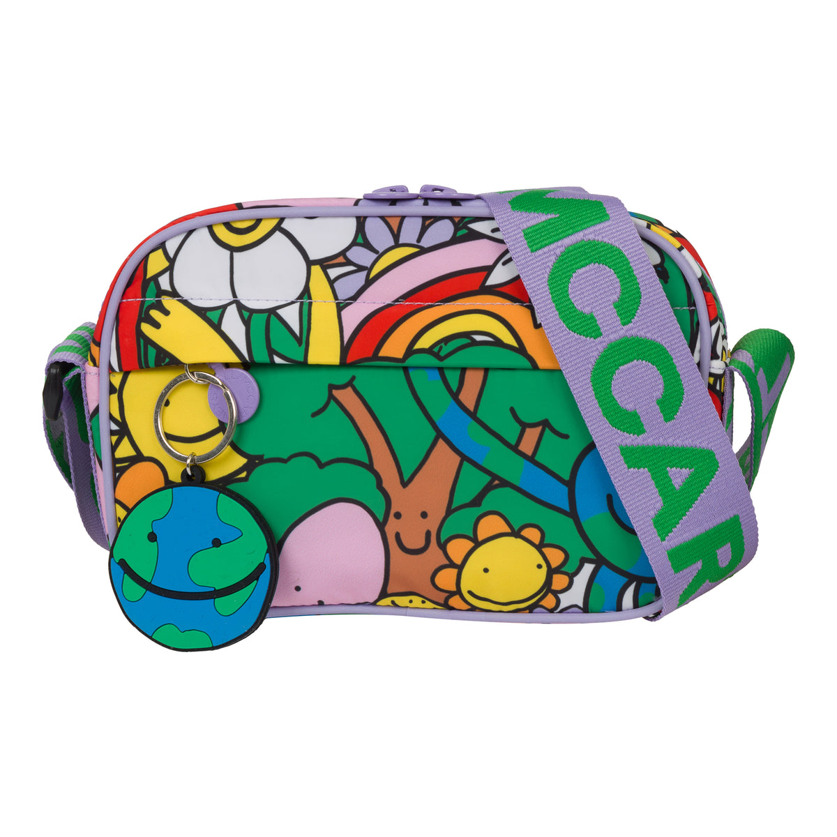 Stella McCartney Girls Flower Print Shoulder Bag