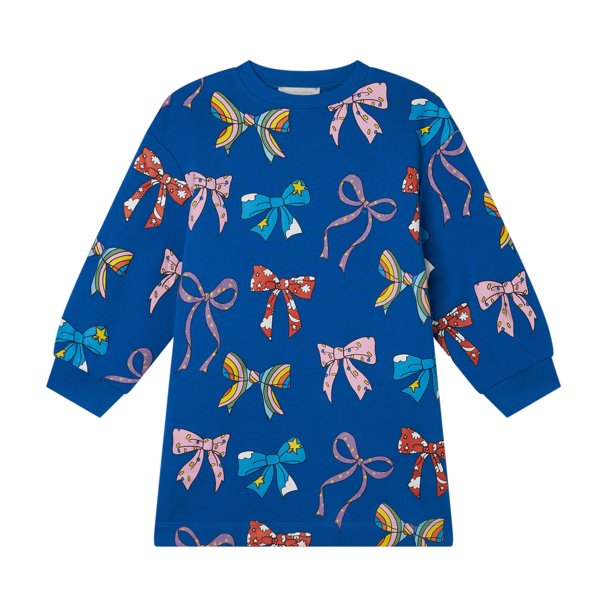 Stella McCartney Girls Blue Bow Dress