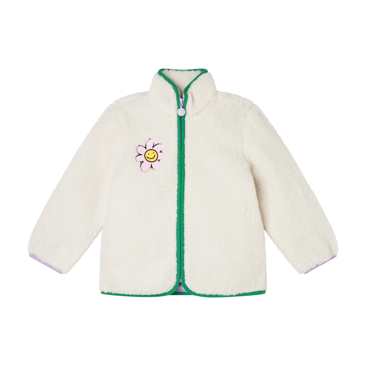 Stella McCartney Girls Ivory Flower Fleece