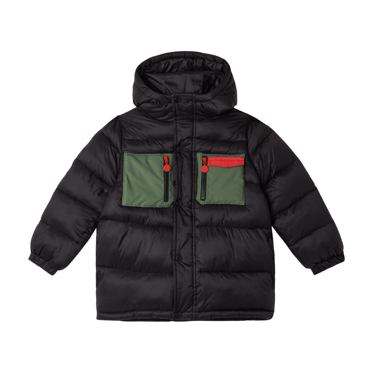 Stella McCartney Boys Black Pocket Coat
