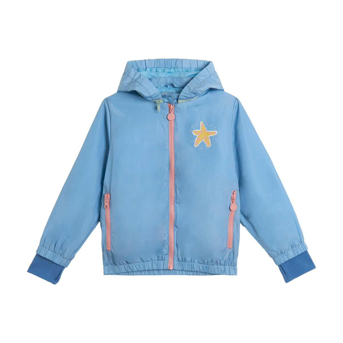 Stella McCartney Blue Starfish Windbreaker