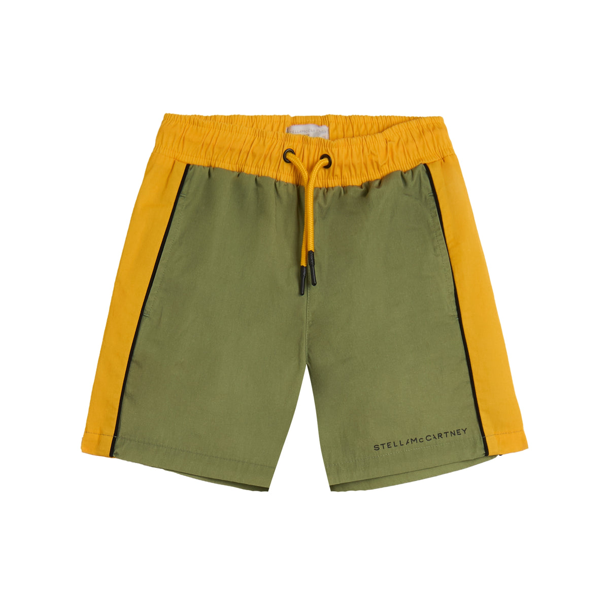 Stella McCartney Boys Khaki Shorts