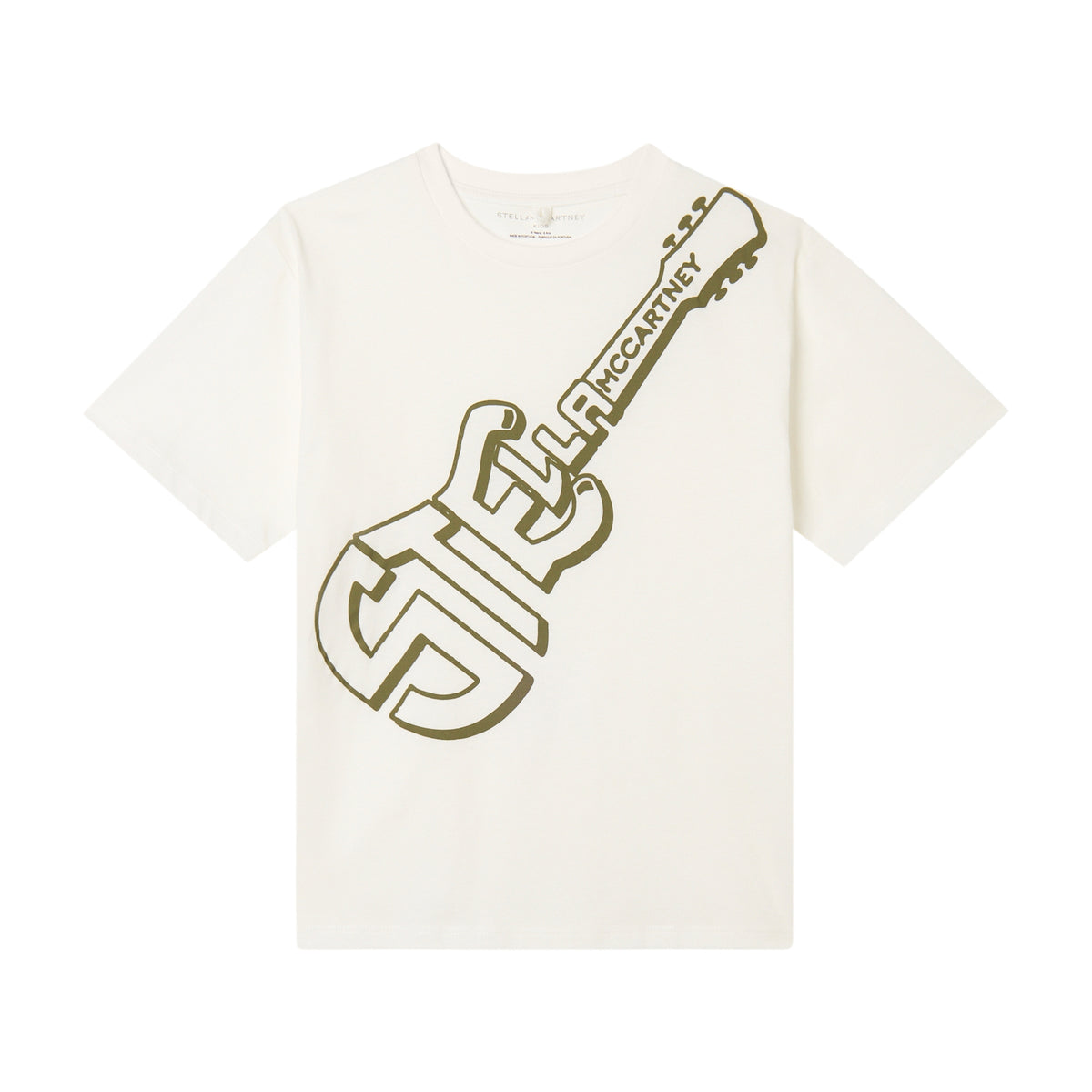 Stella McCartney Boys White Guitar T-Shirt
