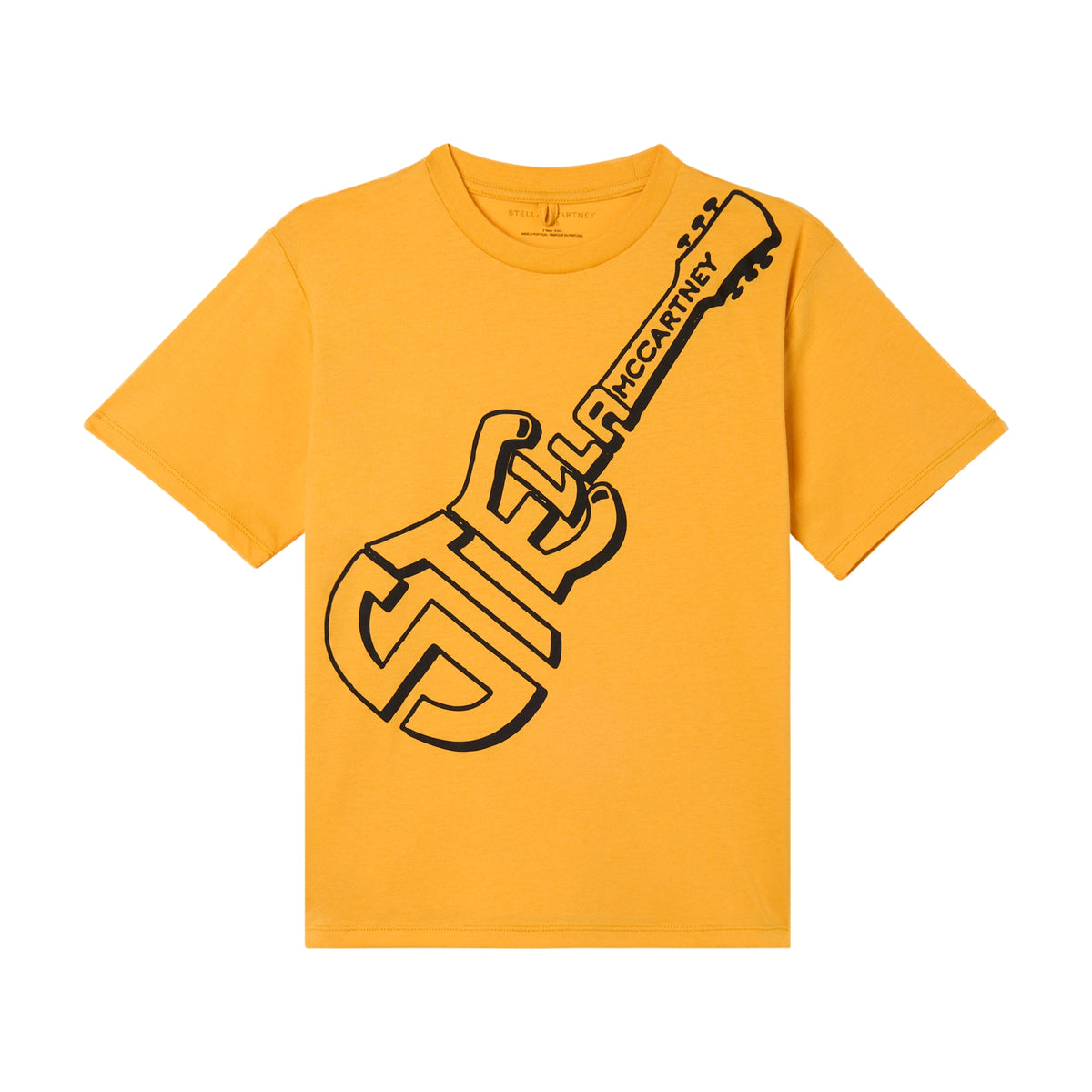 Stella McCartney Boys Yellow Guitar T-Shirt