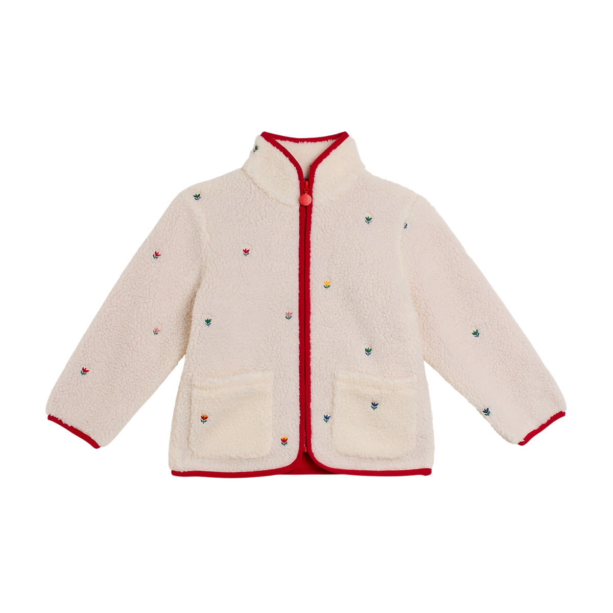 Stella McCartney Girls Ivory Floral Fleece