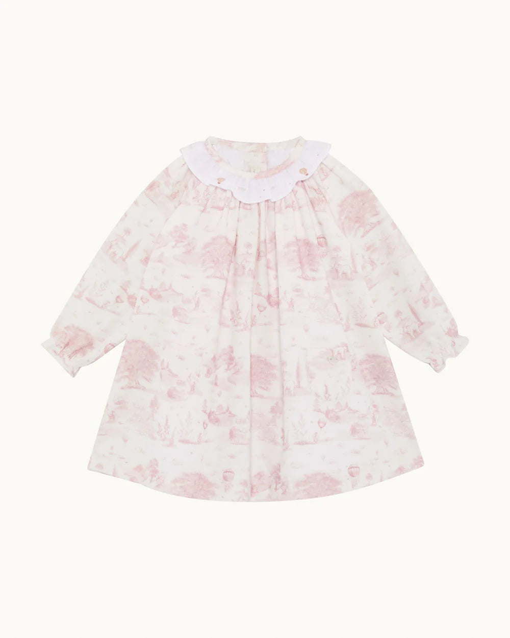 Marie Chantal Pink Toile de Jouy Dress