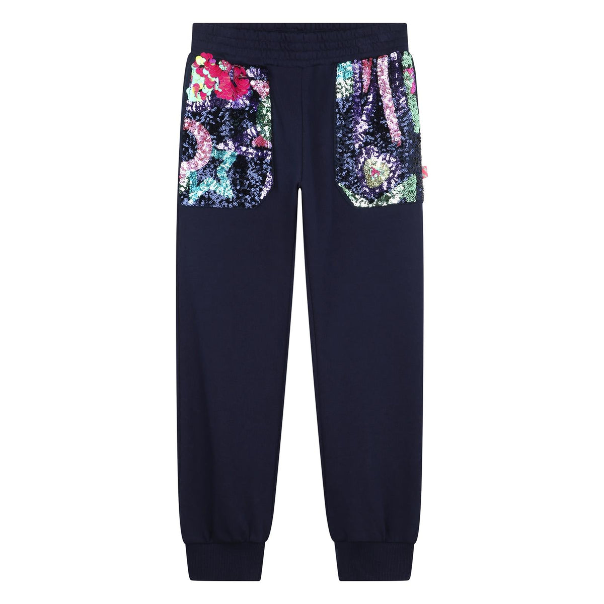 Billieblush Navy Sequin Joggers