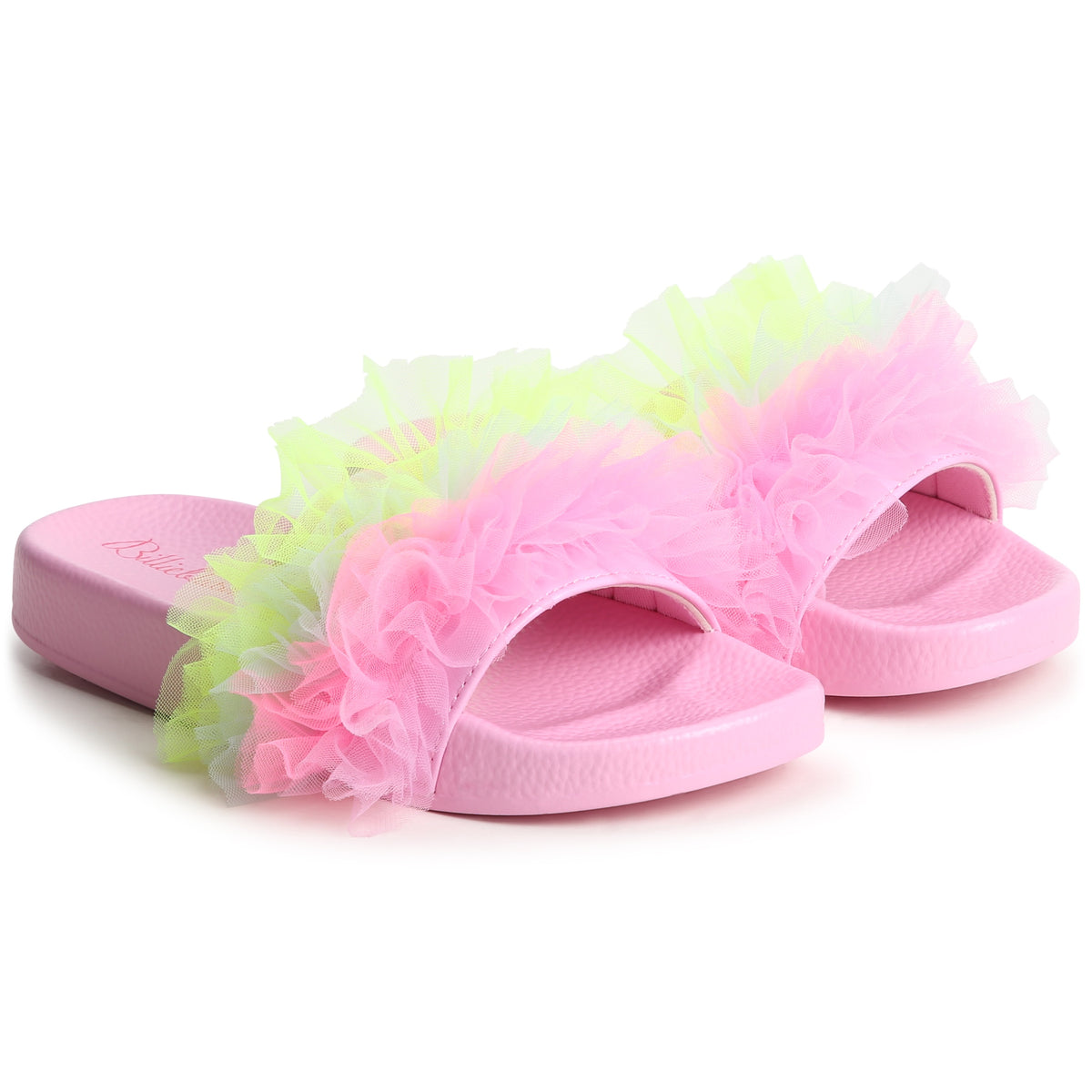 Billieblush Girls Pink Tulle Sliders