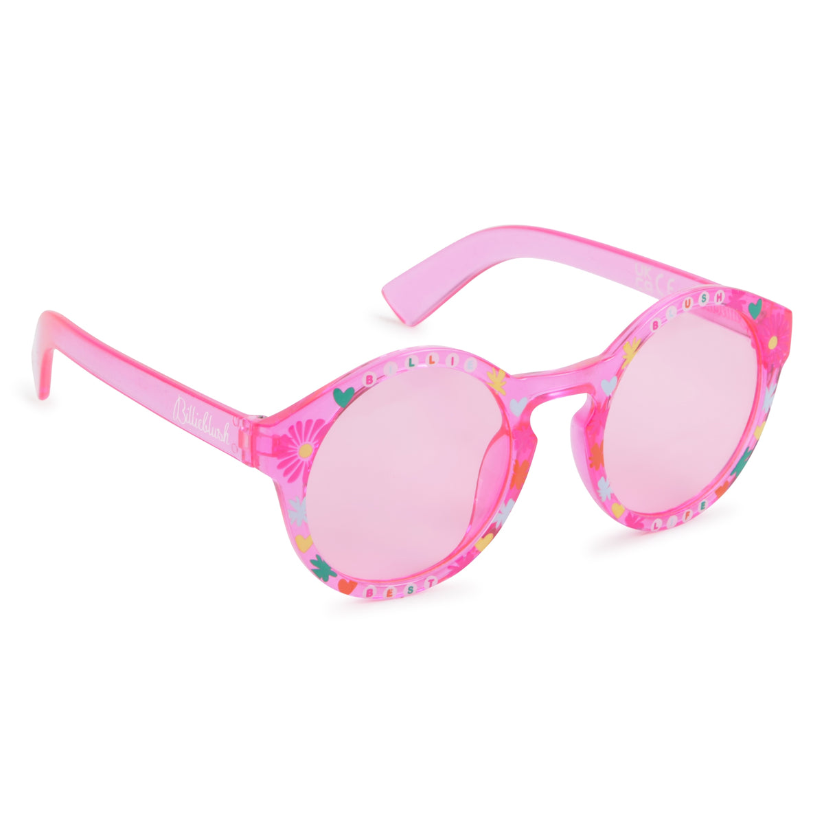 Billieblush Girls Pink Round Sunglasses