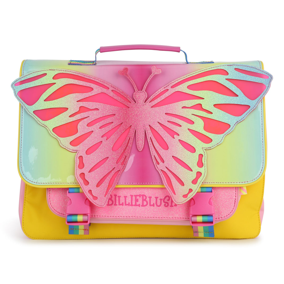 Billieblush Girls Pink Butterfly Schoolbag