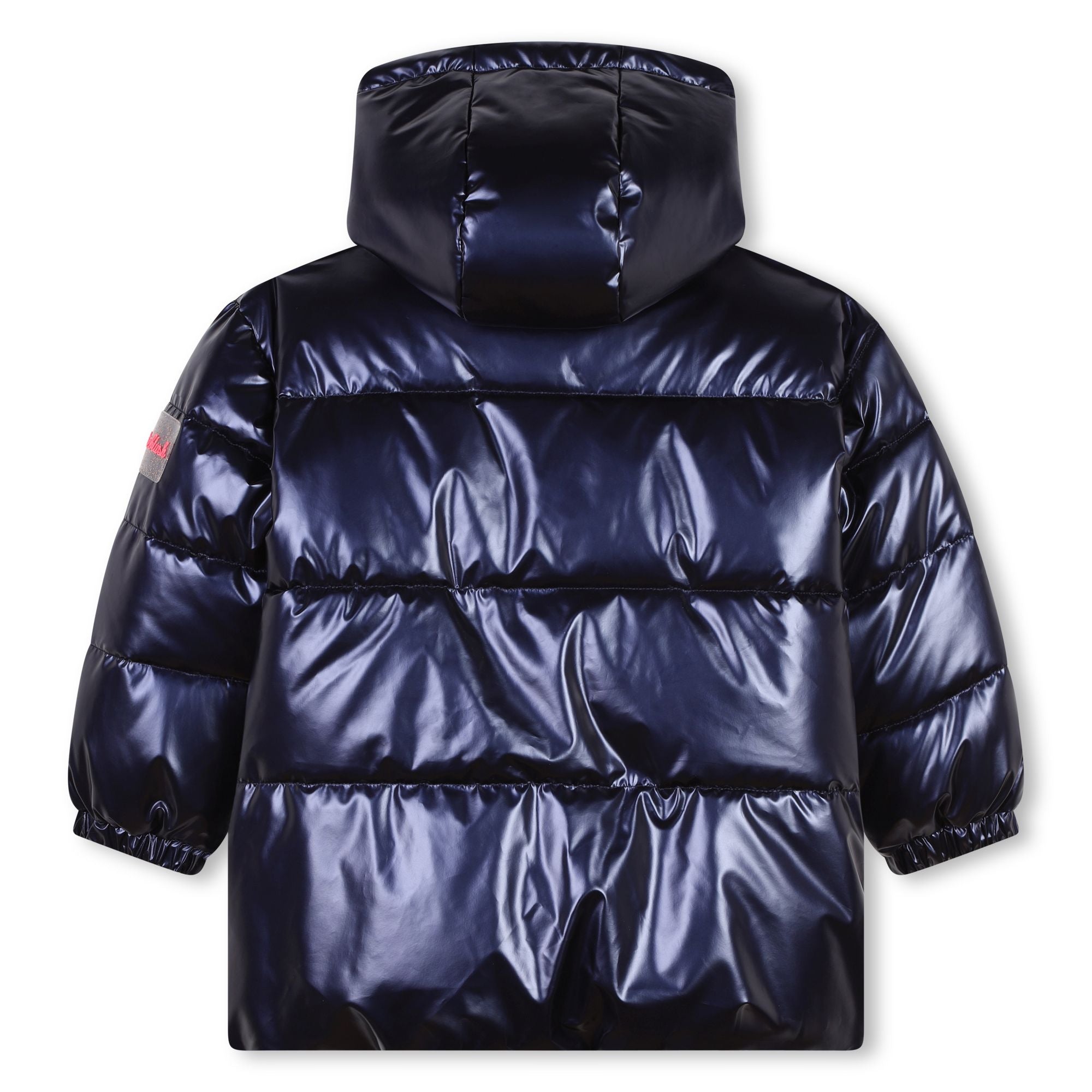 Billieblush Girls Navy Puffer Jacket Nuvola Childrenswear