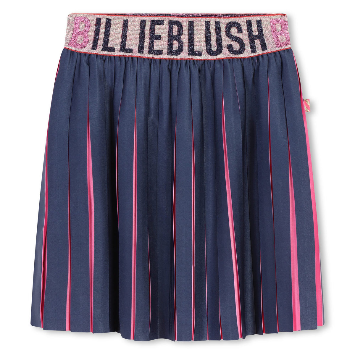 Billieblush Girls Navy Pleated Skirt