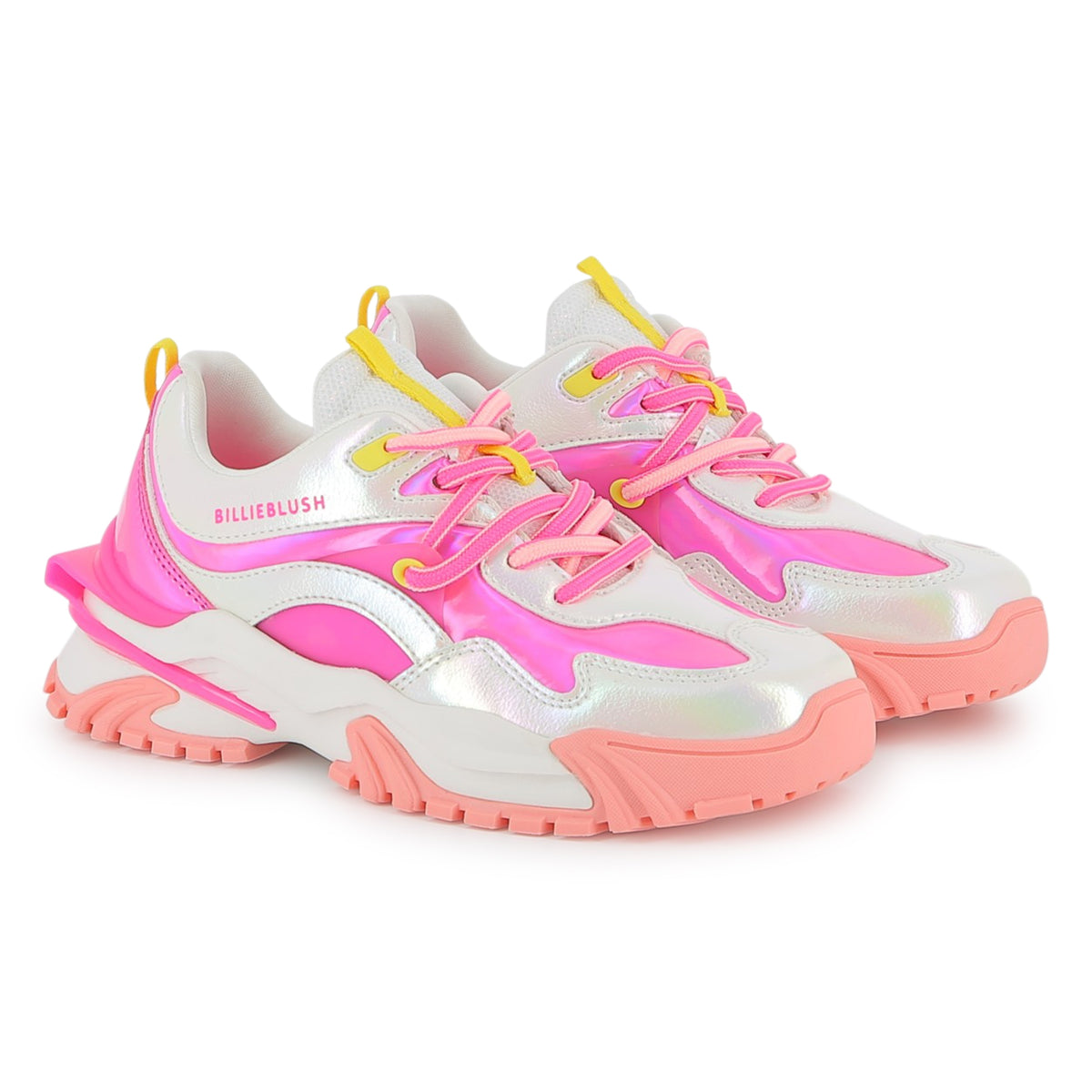 Billieblush Girls Pink & Silver Trainers