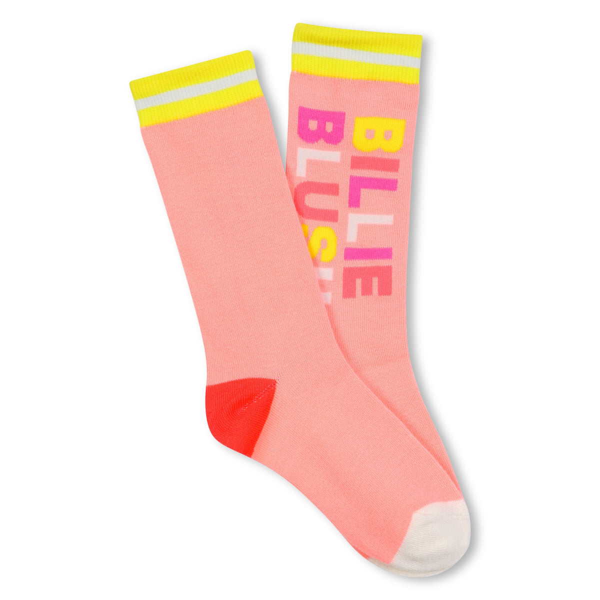 Billieblush Girls Peach Heart Socks