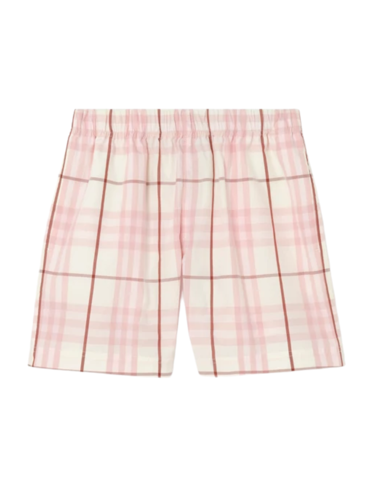 Burberry Kids Pink Check Felisha Shorts