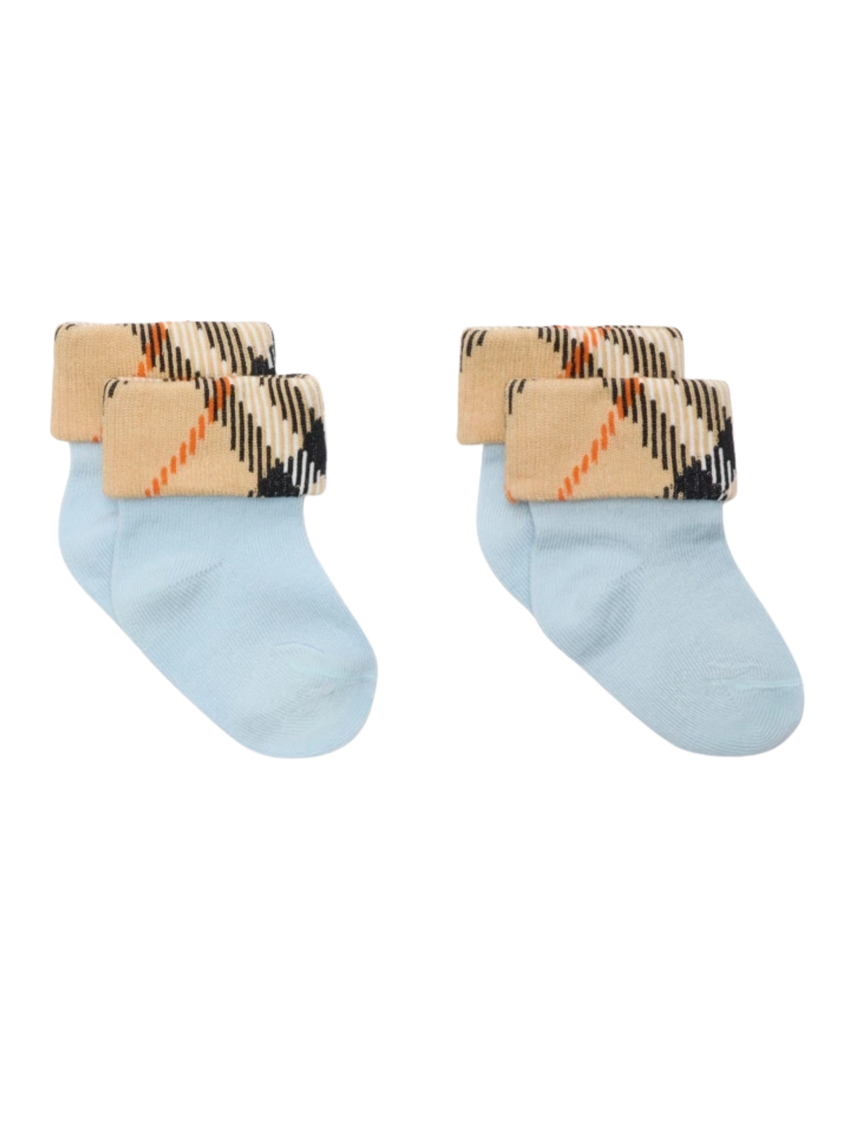 Burberry Baby Blue 2 Pack Socks